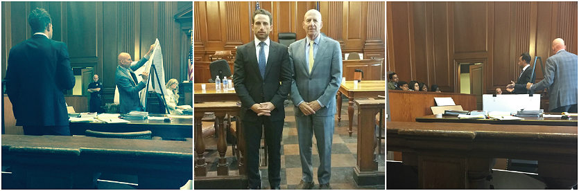 Attorneys Freund & Moverman In Court